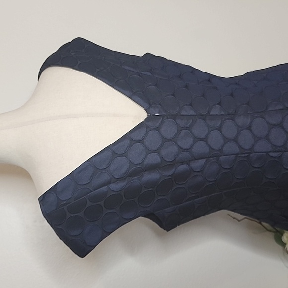 NEW Neiman Marcus Julia Jordan Polka Dot 1950 Tulle Fit &Flare Rockabilly Luxury - Picture 9 of 15